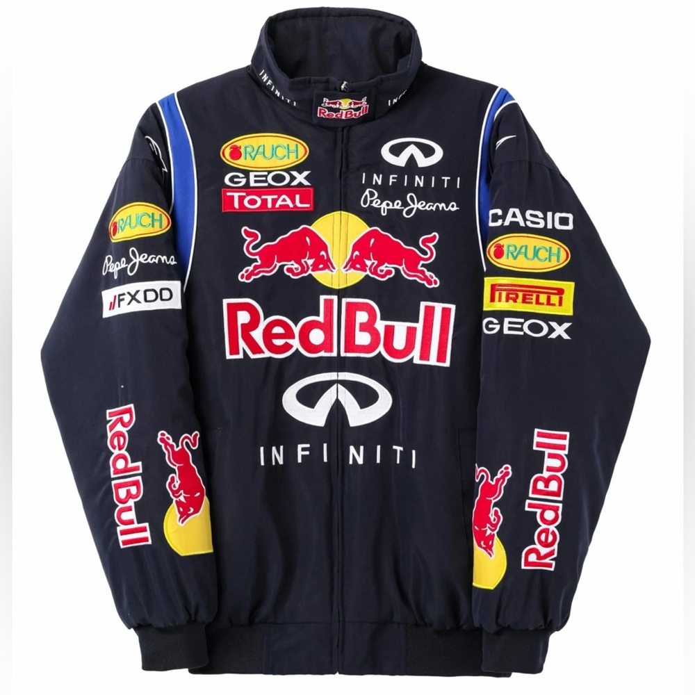 Red Bull Vintage Infinity Racing Jacket - Large - Picture 1 of 6
